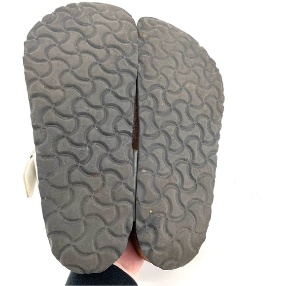 BIRKENSTOCK Gizeh Leather Thong Flip Flop Cork Sandal - Picture 7 of 7